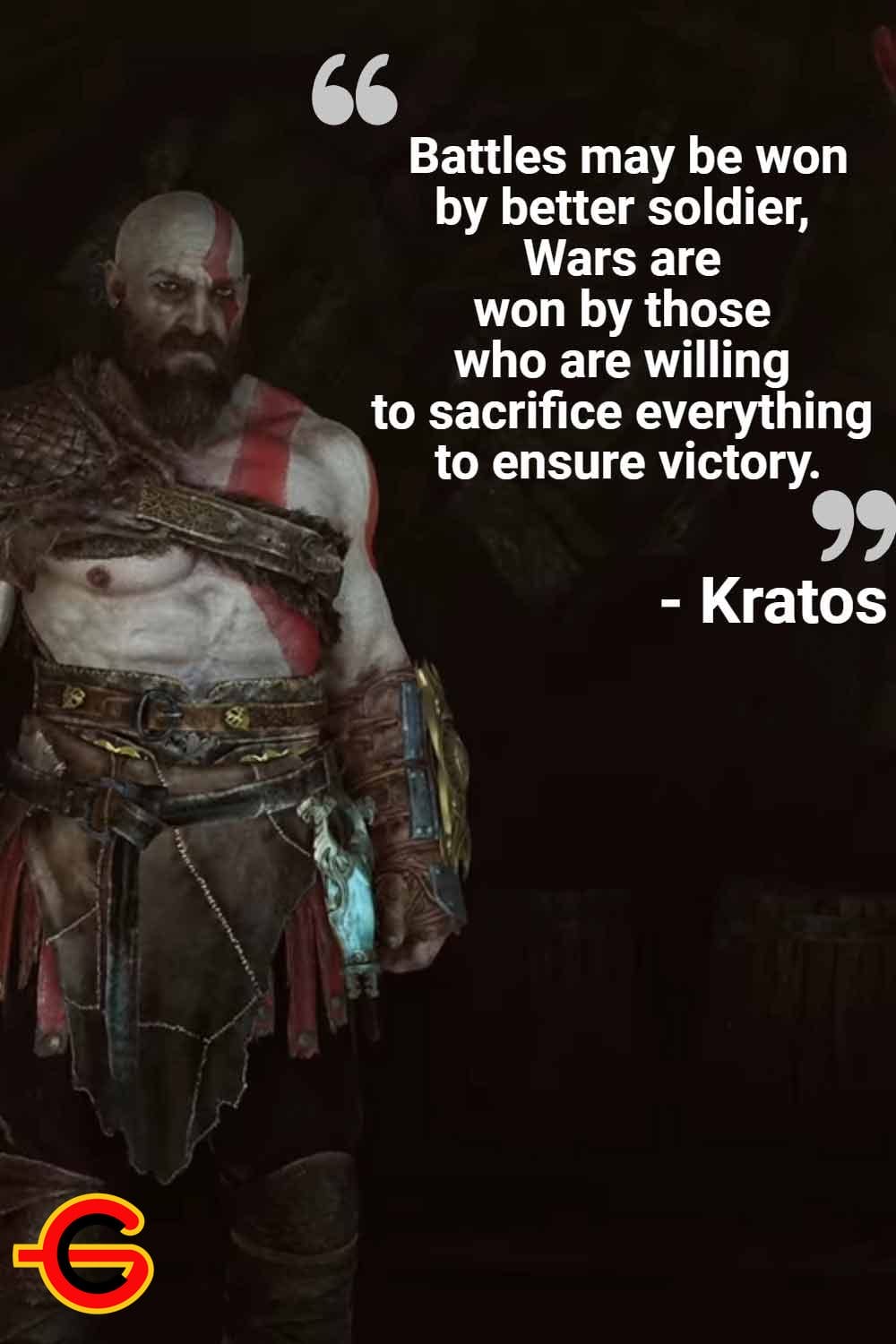 Best Motivational Quotes From Kratos God Of War GameConstant
